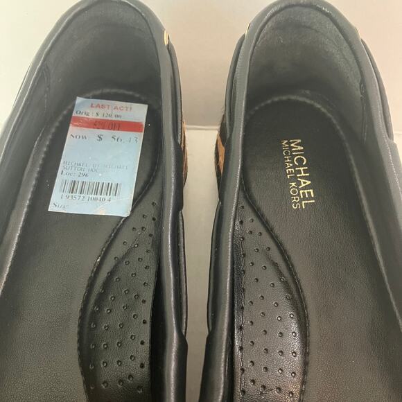 Michael Kors Women’s Cheetah Print Loafer Size 8.5 - New - Picture 6 of 10